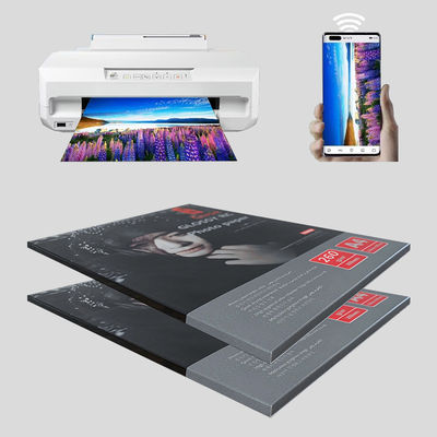 A4 Mid Glossy Resin Coated Photo Paper , 200gsm Glossy Photo Paper Home Use